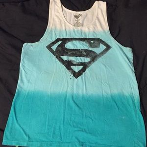 Superman beach tank